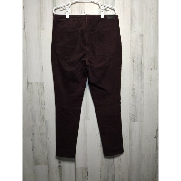 American Eagle Outfitters Supersuperstretch X4 Hi-Rise Jegging 14 Dark Burgundy - Picture 5 of 5
